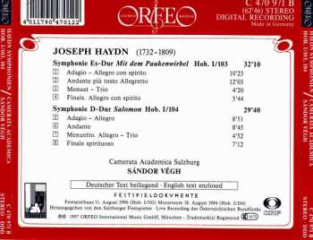 CD Joseph Haydn: Symphonien Hob. I/103 · 104
