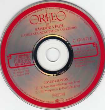 CD Joseph Haydn: Symphonien Hob. I/103 · 104