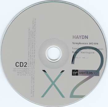 2CD Joseph Haydn: Symphonies 99-104