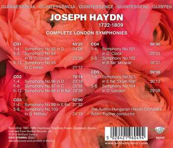 5CD Joseph Haydn: Complete London Symphonies
