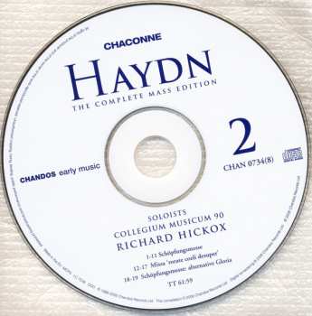 8CD/Box Set Joseph Haydn: The Complete Mass Edition
