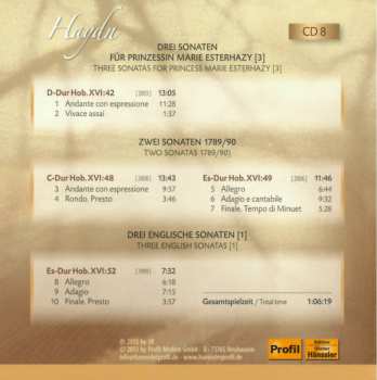 9CD/Box Set Joseph Haydn: The Piano Sonatas = Die Klaviersonaten