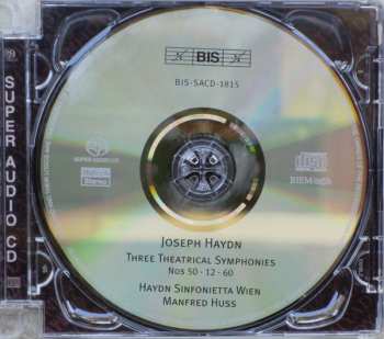 SACD Joseph Haydn: Three Theatrical Symphonies