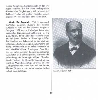 CD Joseph Joachim Raff: Piano Trios No 1 & 4