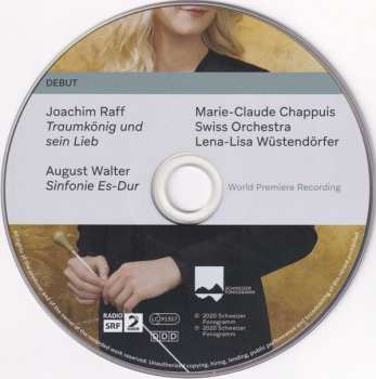 CD Marie-Claude Chappuis: Traumkönig Und Sein Lieb / Sinfonie Es-Dur