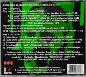 CD/DVD Joseph Klein: Improbable Encounters