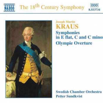 CD Joseph Martin Kraus: Symphonies In E Flat, C And C Minor • Olympie Overture