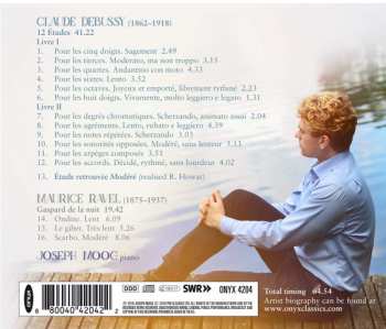 CD Claude Debussy: 12 Etudes; Gaspard De La Nuit