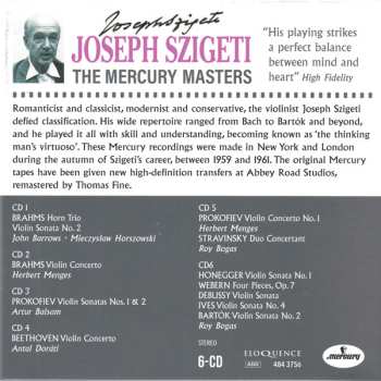 6CD/Box Set Joseph Szigeti: The Mercury Masters