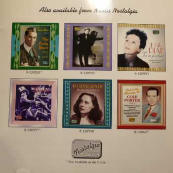 CD Josephine Baker: Un Message Pour Toi - Original Paris Recordings 1926 - 1937