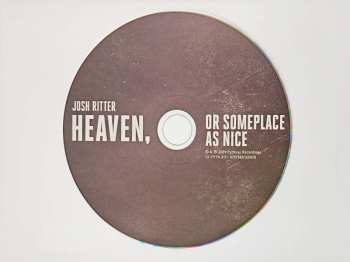 CD Josh Ritter: Heaven, Or Someplace As Nice