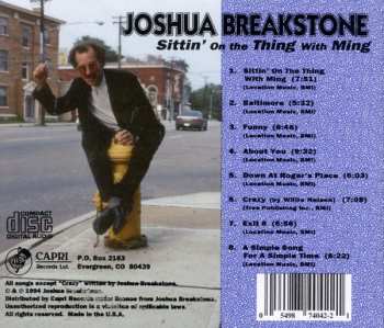 CD Joshua Breakstone: Sittin' On The Thing With Ming