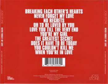 CD Joss Stone: Never Forget My Love