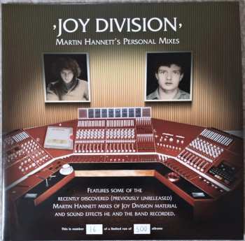 2LP Joy Division: Martin Hannett's Personal Mixes CLR | LTD | NUM