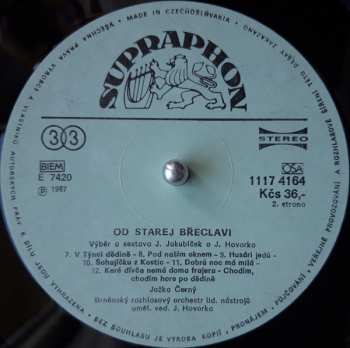 LP Jožka Černý: Moravian Folk Singer („Od Starej Břeclavi“)