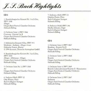 2CD Johann Sebastian Bach: J.S. Bach Highlights