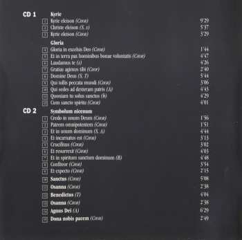 2CD Johann Sebastian Bach: Messe En Si = H-moll-Messe