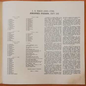 3LP/Box Set Johannes-Passion, BWV 245