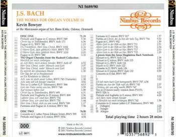 2CD Johann Sebastian Bach: The Works For Organ Volume 14 (The Rudorff Chorales)