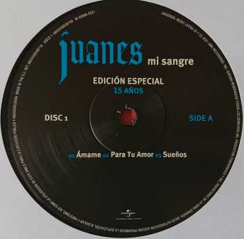 2LP Juanes: Mi Sangre