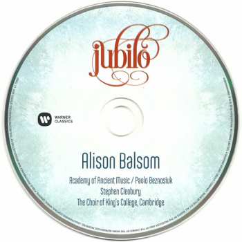 CD Alison Balsom: Jubilo (Bach, Corelli, Torelli, Fasch)