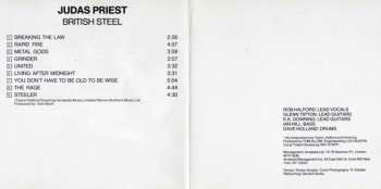 CD Judas Priest: British Steel