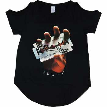Merch Judas Priest: Dámské Tričko British Steel  S