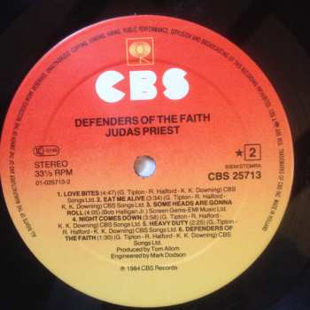 LP Judas Priest: Defenders Of The Faith