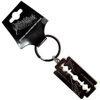 Merch Judas Priest: Kľúčenka British Steel Razor Blade