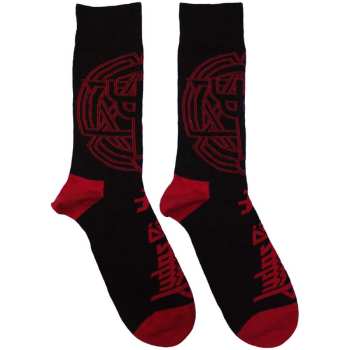 Merch Judas Priest: Judas Priest Unisex Ankle Socks: Trident Emblem (uk Size 7 - 11) 40 - 45
