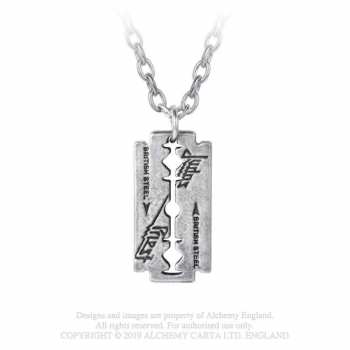 Merch Judas Priest: Náhrdelník Razor Blade