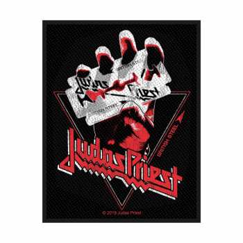 Merch Judas Priest: Nášivka British Steel Vintage 