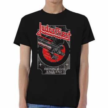 Merch Judas Priest: Tričko Silver And Red Vengeance  S