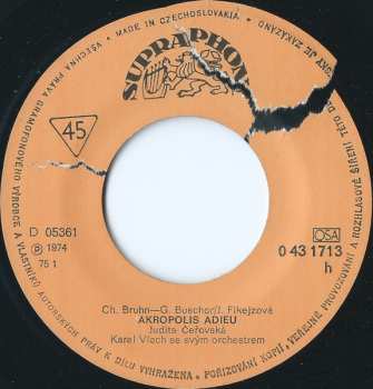 SP Judita Čeřovská: Akropolis Adieu / Skončil Bál