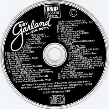 4CD Judy Garland: Classic Duets