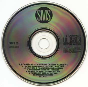 CD Judy Garland: I'm Always Chasing Rainbows