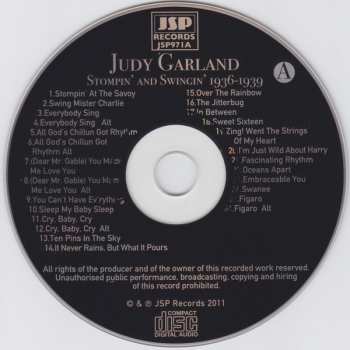 4CD/Box Set Judy Garland: Smilin' Through : The Singles Collection 1936-1947