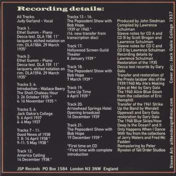 4CD/Box Set Judy Garland: Lost Tracks 1929 - 1959