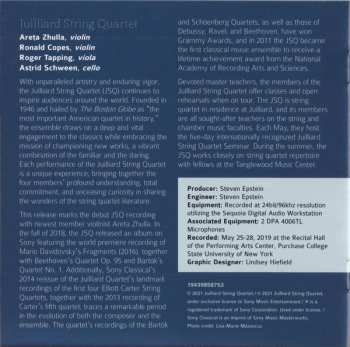 CD Antonín Dvořák: Quartet Op. 59 No. 2 "Rasumovsky" / Quartet No. 3 / "American" Quartet