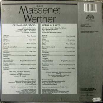 3LP/Box Set Pavel Kühn: Werther - Opera In 4 Acts