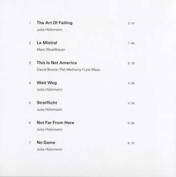 CD Julia Hülsmann Quartet: Not Far From Here