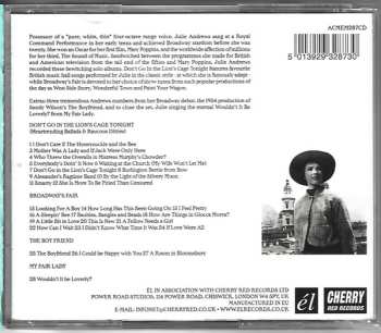 CD Julie Andrews: Don't Go In The Lion's Cage Tonight/Broadway's Fair