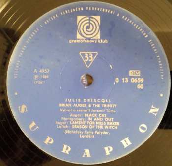 LP Julie Driscoll, Brian Auger & The Trinity: Julie Driscoll Brian Auger & Trinity