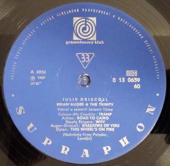 LP Julie Driscoll, Brian Auger & The Trinity: Julie Driscoll Brian Auger & Trinity