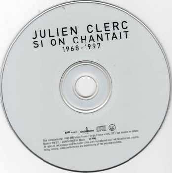 CD Julien Clerc: Si On Chantait 1968-1997