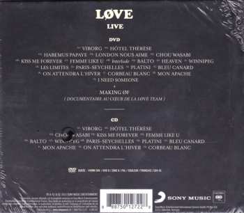 CD/DVD Julien Doré: Løve Live LTD