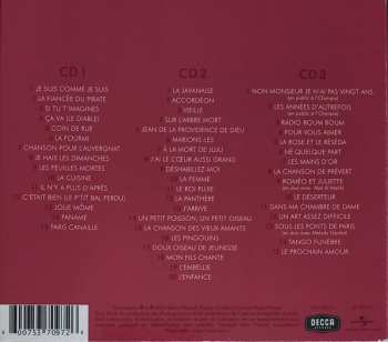 3CD Juliette Gréco: Les 50 Plus Belles Chansons