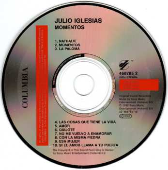 CD Julio Iglesias: Moments