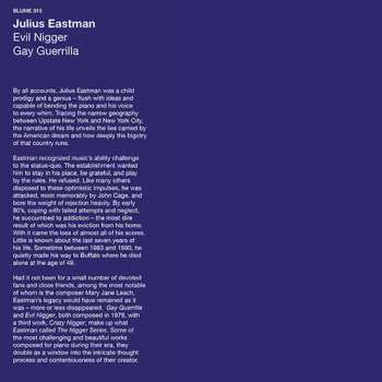 LP Julius Eastman: Evil N Gger / Gay Guerrilla