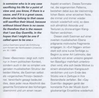 CD Julius Eastman: Evil Nigger, Gay Guerilla Live At Moers Festival 2020